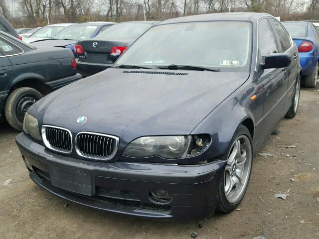 WBAEV53414KM38536 - 2004 BMW 330 I BLUE photo 2