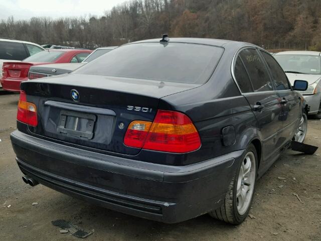 WBAEV53414KM38536 - 2004 BMW 330 I BLUE photo 4