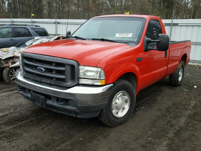 1FTNF20L93EB76823 - 2003 FORD F250 SUPER RED photo 2