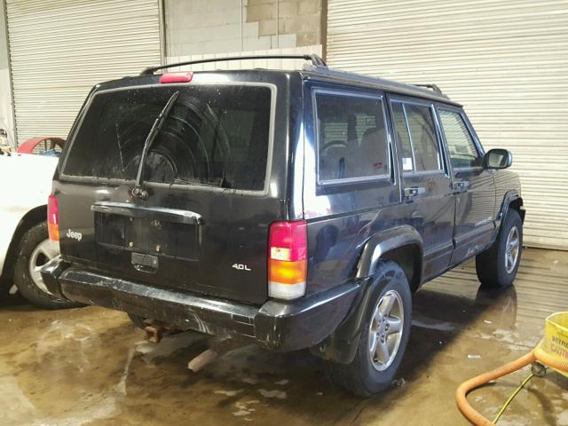 1J4FJ68S2WL110517 - 1998 JEEP CHEROKEE S BLACK photo 4