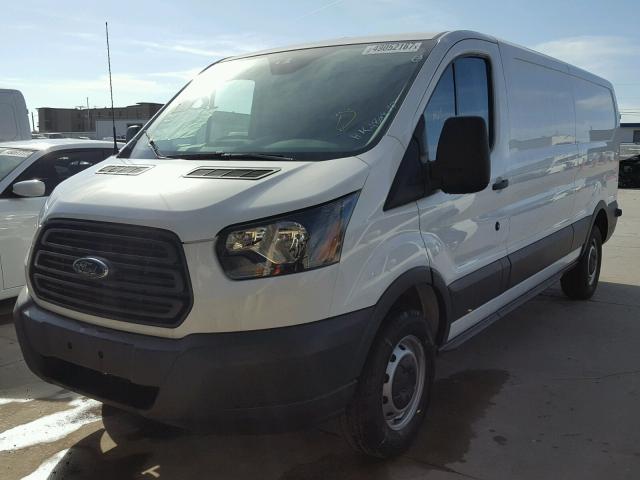 1FTYE2YMXHKA86439 - 2017 FORD TRANSIT T- WHITE photo 2