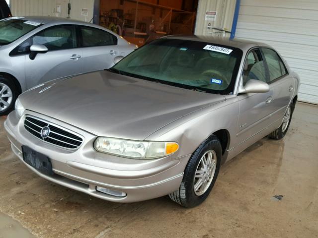 2G4WB55K9Y1265748 - 2000 BUICK REGAL LS BEIGE photo 2