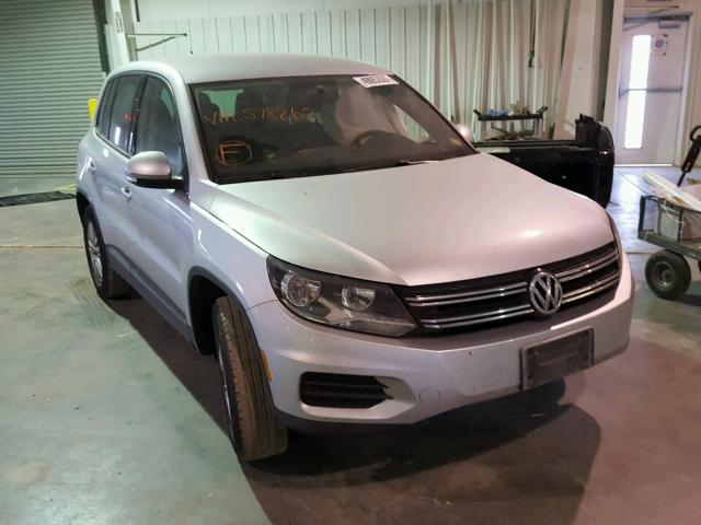 WVGAV7AX3CW578262 - 2012 VOLKSWAGEN TIGUAN S SILVER photo 1