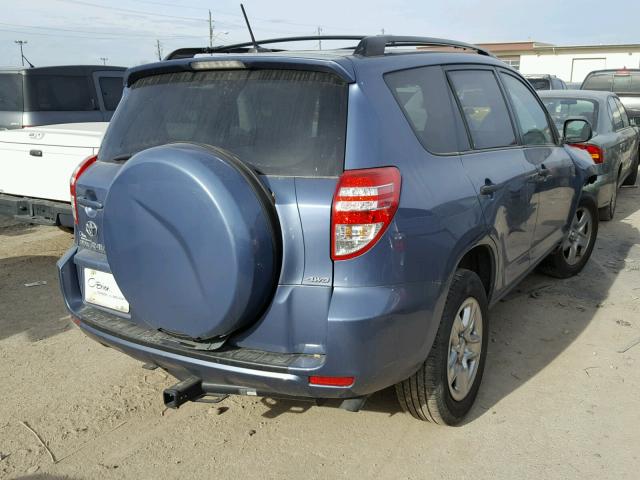 JTMBF33V99D021080 - 2009 TOYOTA RAV4 BLUE photo 4