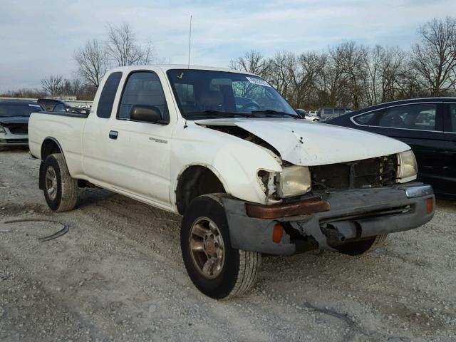 4TASN92N8XZ503669 - 1999 TOYOTA TACOMA XTR WHITE photo 1