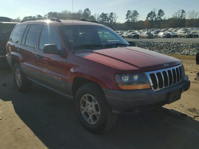 1J4GX48S51C734389 - 2001 JEEP GRAND CHER RED photo 1