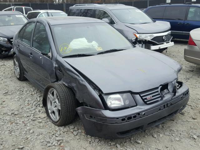 3VWSE69M64M146356 - 2004 VOLKSWAGEN JETTA GLS GRAY photo 1