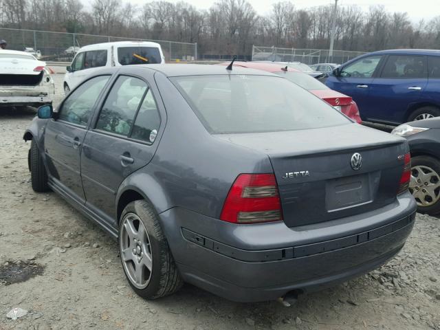 3VWSE69M64M146356 - 2004 VOLKSWAGEN JETTA GLS GRAY photo 3