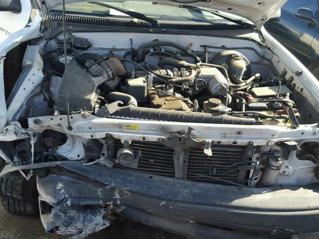 5TENL42N83Z261409 - 2003 TOYOTA TACOMA WHITE photo 7