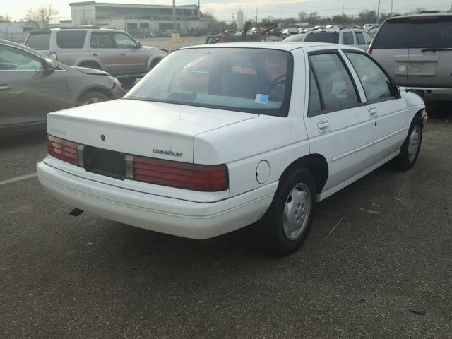 1G1LD55M0TY167967 - 1996 CHEVROLET CORSICA WHITE photo 4