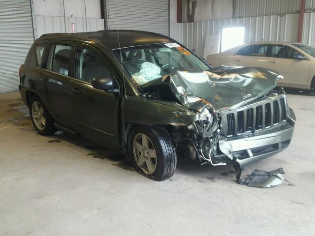 1J4FT47A39D228615 - 2009 JEEP COMPASS SP GREEN photo 1
