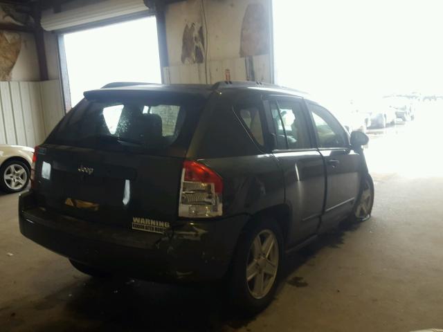 1J4FT47A39D228615 - 2009 JEEP COMPASS SP GREEN photo 4