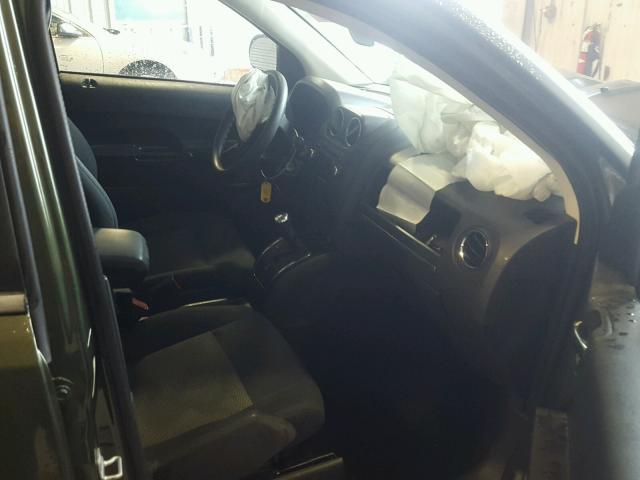 1J4FT47A39D228615 - 2009 JEEP COMPASS SP GREEN photo 5