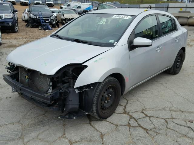 3N1AB6AP6AL679566 - 2010 NISSAN SENTRA 2.0 SILVER photo 2