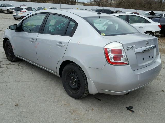 3N1AB6AP6AL679566 - 2010 NISSAN SENTRA 2.0 SILVER photo 3