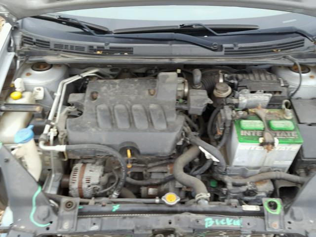 3N1AB6AP6AL679566 - 2010 NISSAN SENTRA 2.0 SILVER photo 7