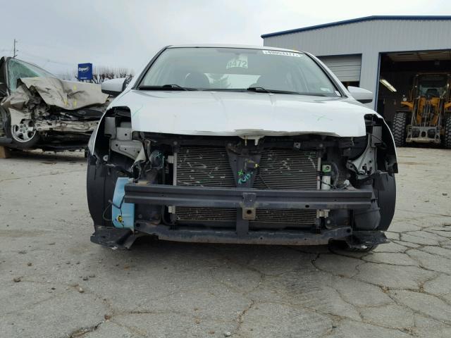 3N1AB6AP6AL679566 - 2010 NISSAN SENTRA 2.0 SILVER photo 9