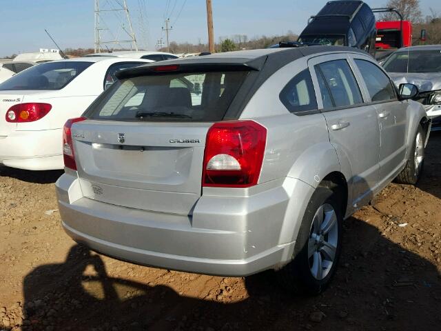 1B3CB3HA4BD132942 - 2011 DODGE CALIBER MA SILVER photo 4