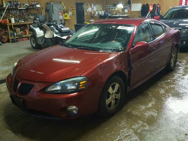 2G2WP552171189144 - 2007 PONTIAC GRAND PRIX მუქწითელი ფოტო 2