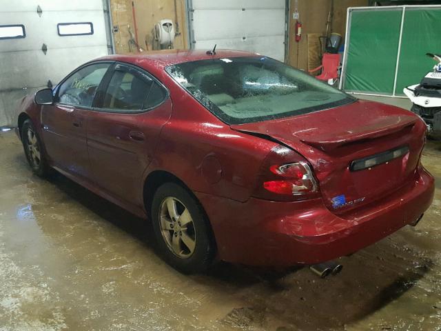 2G2WP552171189144 - 2007 PONTIAC GRAND PRIX მუქწითელი ფოტო 3