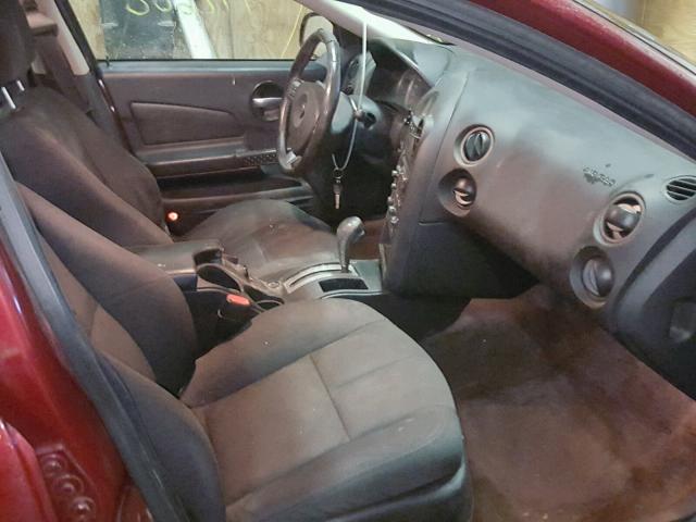 2G2WP552171189144 - 2007 PONTIAC GRAND PRIX მუქწითელი ფოტო 5
