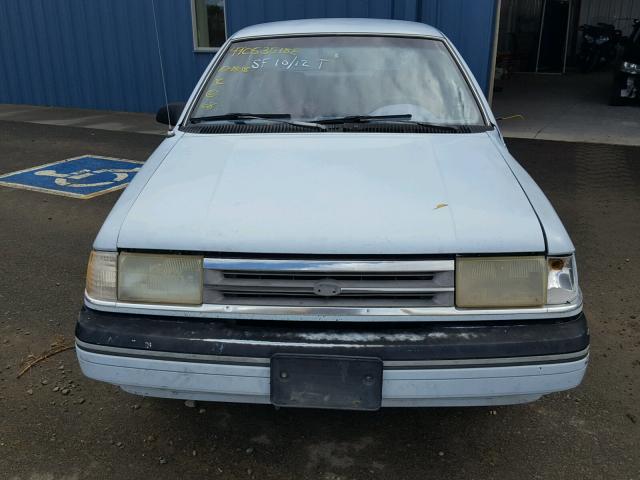 2FAPP36XXMB146688 - 1991 FORD TEMPO GL BLUE photo 7