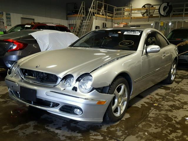 WDBPJ75J95A043922 - 2005 MERCEDES-BENZ CL 500 SILVER photo 2