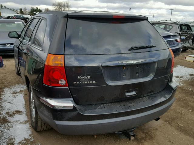 2C8GM68454R619166 - 2004 CHRYSLER PACIFICA BLACK photo 3