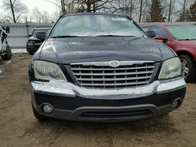 2C8GM68454R619166 - 2004 CHRYSLER PACIFICA BLACK photo 9