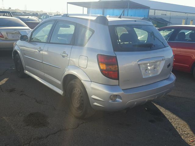 5Y2SL65887Z409743 - 2007 PONTIAC VIBE SILVER photo 3