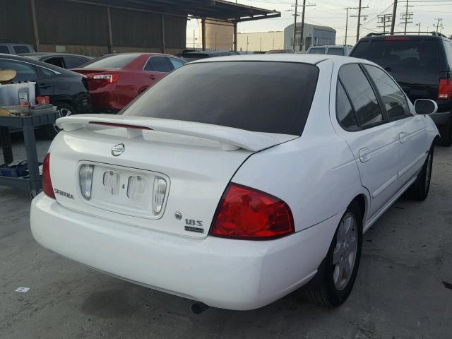 3N1CB51DX6L548060 - 2006 NISSAN SENTRA 1.8 WHITE photo 4