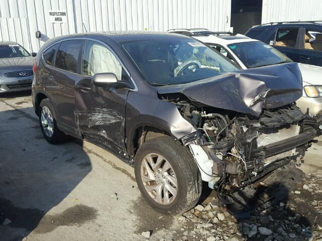 2HKRM4H58GH605335 - 2016 HONDA CR-V EX GRAY photo 1