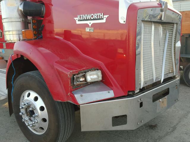 1XKDDB9X0VJ736122 - 1997 KENWORTH CONSTRUCTI RED photo 9