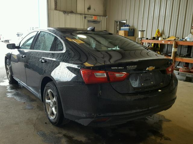 1G1ZB5ST8GF336128 - 2016 CHEVROLET MALIBU LS BLACK photo 3