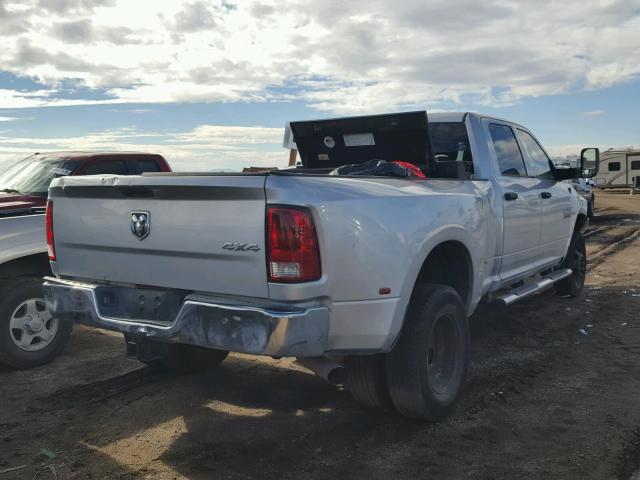 3C63RRGL9DG564570 - 2013 RAM 3500 ST SILVER photo 4