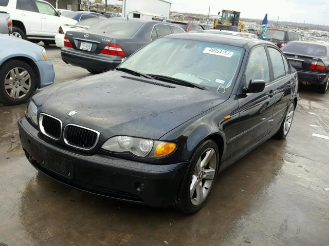 WBAEV33454KR33309 - 2004 BMW 325 I BLACK photo 2