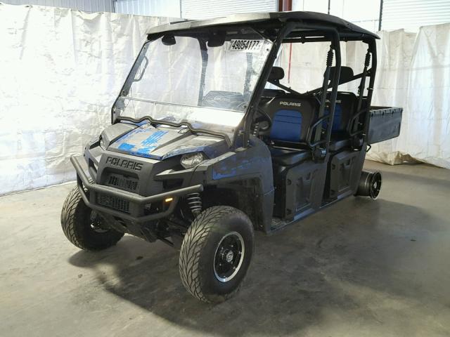 4XAWH7EAXDG694911 - 2013 POLARIS RANGER 800 BLUE photo 2