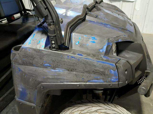 4XAWH7EAXDG694911 - 2013 POLARIS RANGER 800 BLUE photo 9