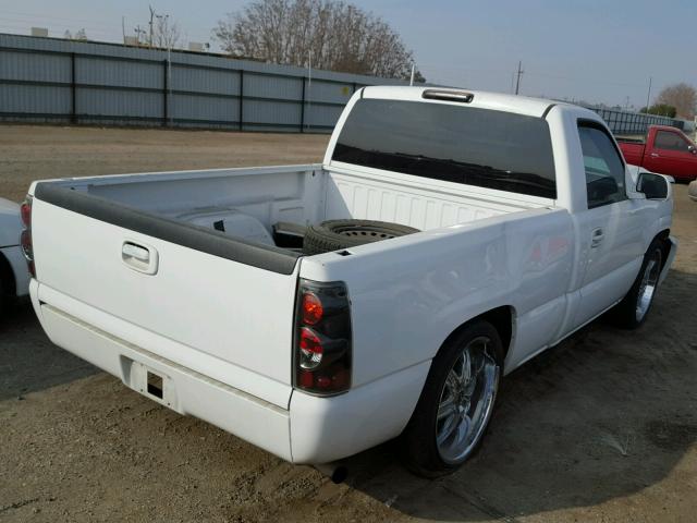 3GCEC14X76G273483 - 2006 CHEVROLET SILVERADO WHITE photo 4