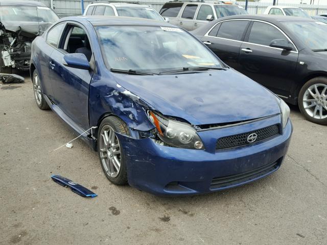 JTKDE167180271764 - 2008 TOYOTA SCION TC BLUE photo 1