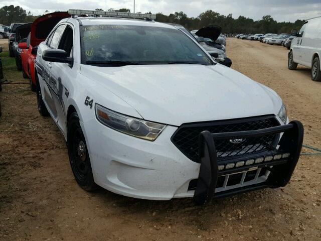 1FAHP2M84DG124706 - 2013 FORD TAURUS POL WHITE photo 1