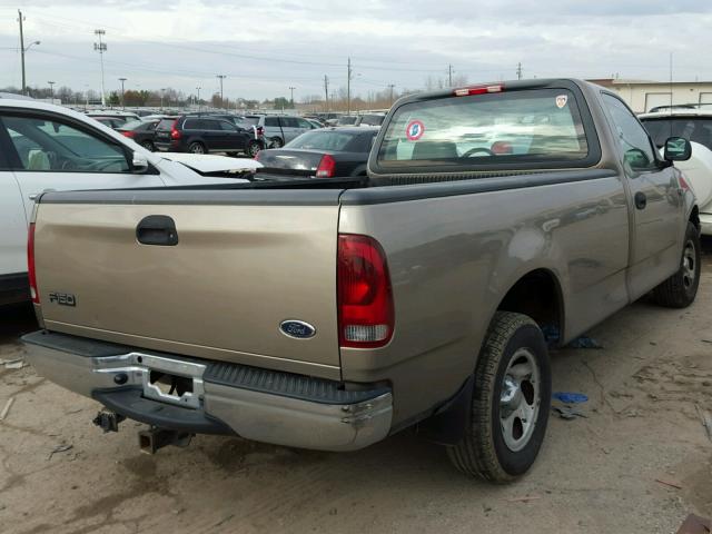 1FTRF17242NA19949 - 2002 FORD F150 TAN photo 4