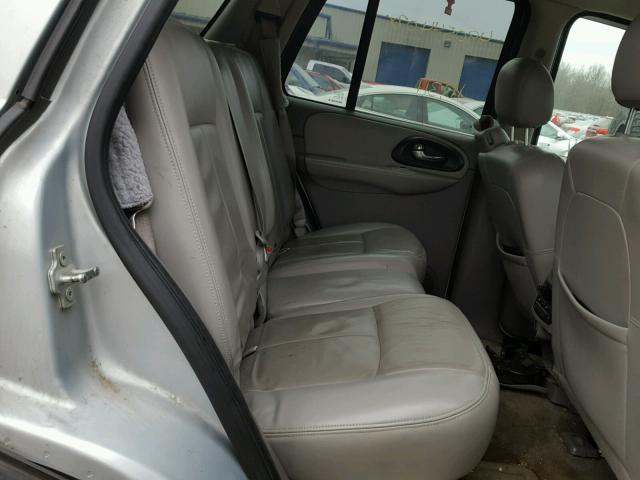 1GNDT13S072238058 - 2007 CHEVROLET TRAILBLAZE SILVER photo 6