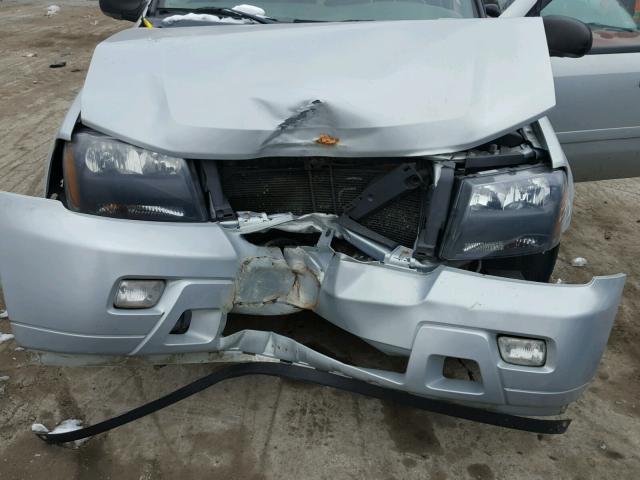 1GNDT13S072238058 - 2007 CHEVROLET TRAILBLAZE SILVER photo 7