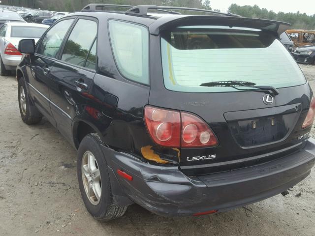 JT6HF10UXY0153725 - 2000 LEXUS RX 300 BLACK photo 3