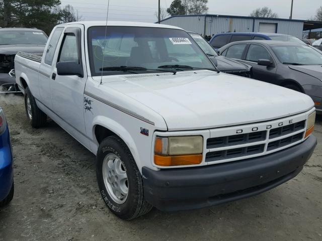 1B7GL23X5SW943348 - 1995 DODGE DAKOTA WHITE photo 1