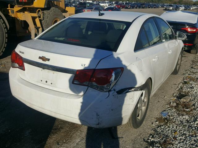 1G1PC5SB5E7351043 - 2014 CHEVROLET CRUZE LT WHITE photo 4