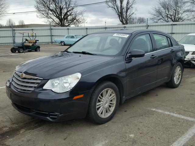 1C3LC56R48N162532 - 2008 CHRYSLER SEBRING TO BLACK photo 2