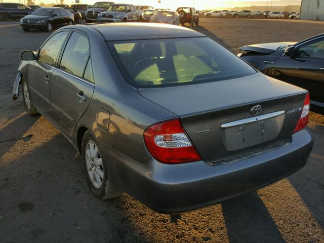 4T1BE30K43U667708 - 2003 TOYOTA CAMRY LE GRAY photo 3