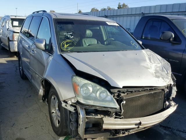 5FNRL38765B020294 - 2005 HONDA ODYSSEY EX GRAY photo 1